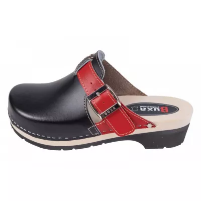 Medicininės klumpės Buxa FPU20 su dirželiu, juoda/raudona