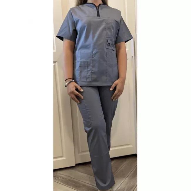 Moteriška medicininė pižama su elastanu Mod0220 Medicininė apranga, Medicininės pižamos
