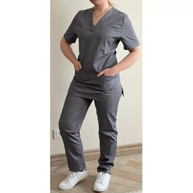 Moteriška medicininė pižama su elastanu Mod3023 Medicininė apranga, Medicininės pižamos
