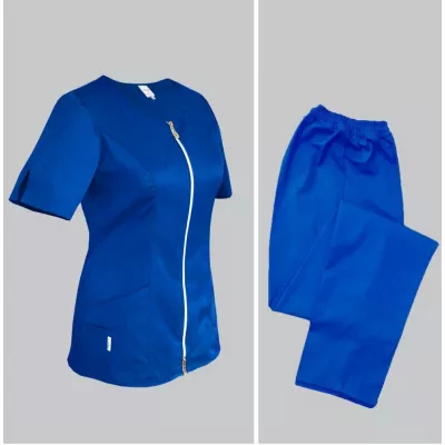 Moteriškas medicininis kostiumas su elastanu Lija A-4E-UZ+KL-KE