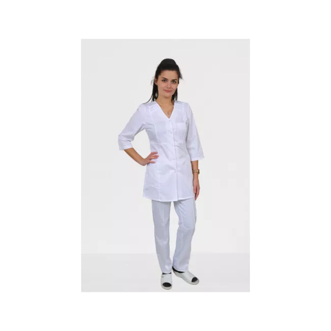 Moteriškas medicininis švarkelis su elastanu Lija SK-E Medicininė apranga, SPA apranga, Medicininiai švarkeliai