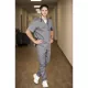 Vyriška medicininė pižama su elastanu 501 Medicininė apranga, Vyriška medicininė apranga