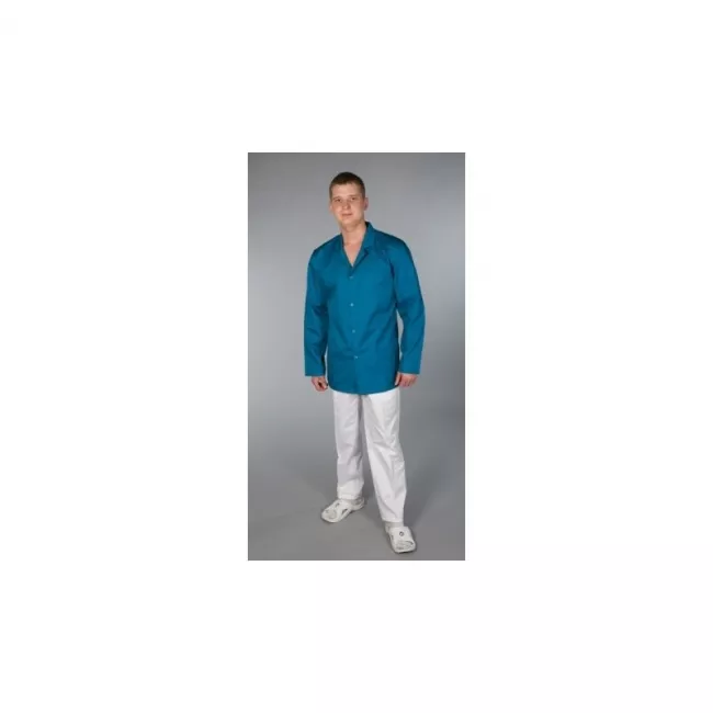 Vyriškas medicininis švarkas su elastanu Lija Vyr-1E Medicininė apranga, SPA apranga, Vyriška medicininė apranga