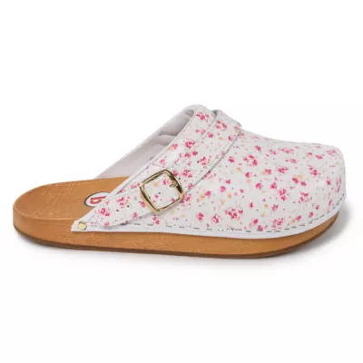 Medicininės anticeliulitinės klumpės Buxa CE2, puoštos smulkiais gėlių motyvais