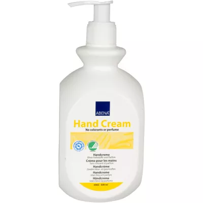 Rankų kremas be dažiklių ir kvapiųjų medžiagų Abena, 500ml