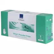 Vienkartinės medicininės vinilinės pirštinės Abena 100 vnt., skaidrios