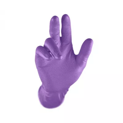 Vienkartinės nitrilinės pirštinės Grippaz 2445, mėlynos, 100vnt.